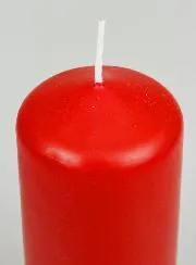 Pillar Candle 12cm - Red