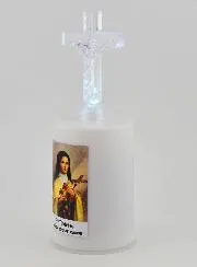 Led Church Candle Saint Therese