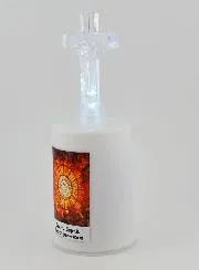 Led Church Candle Holy Spirit