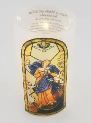 LED Candle Jar - Our Lady Untier of Knots and Prayer