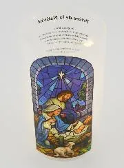 Christmas Gift – LED Candle Jar with Christmas Prayer