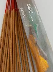 Incense Sticks Amber 30g - Charcoal Free