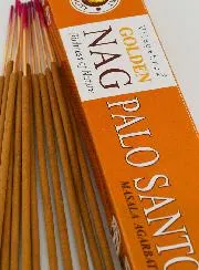 Golden Nag Masala Incense - Palo Santo