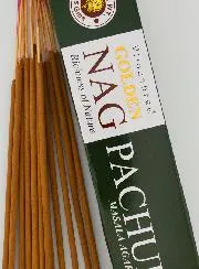 Masala Golden Nag Incense – Patchouli