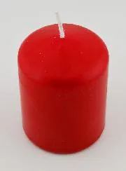 Tabletop Candle 8cm - Red