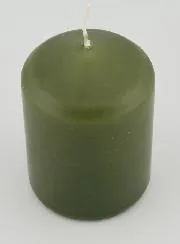 Tabletop Candle 8cm - Olive Green