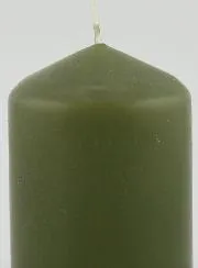 Tabletop Candle 8cm - Olive Green