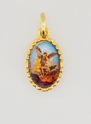 Twisted Edge Medal 15mm - Saint Michael