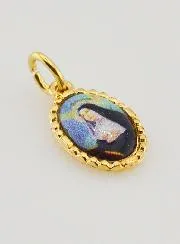 Twisted Edge Medal 15mm - Saint Rita
