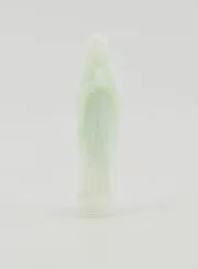 Fluorescent Statue Our Lady of Lourdes with Card - 8cm