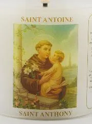LED Votive Candle - Prayer to Saint Anthony