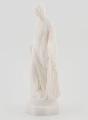Miraculous Virgin Statue made of Alabaster - 12cm