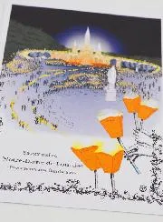 Torchlight Procession Card - Lourdes