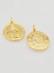 Miraculous Medal 18k Gold Plated - 14mm