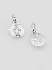 Silvery Miraculous Medal Rhodium Plated - 10mm