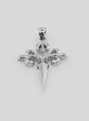 Silver Cross of Saint James - 20mm