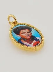 Twisted Edge Medal 25mm - Saint Carlo Acutis
