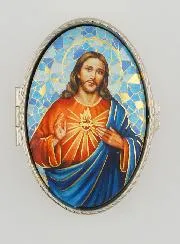 Pill Box Sacred Heart of Jesus