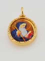 Twisted Edge Medal 25mm - Saint Benedict
