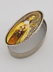 Saint Therese Pill Box