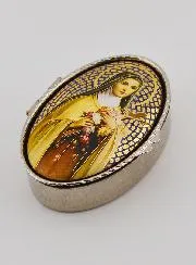 Saint Therese Pill Box