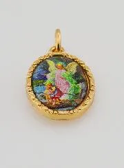 25mm Twisted-Edge Medal – Guardian Angel