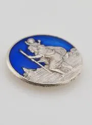 Car Badge Magnet Saint Christopher - 35mm