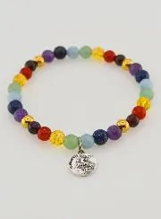 Bracelet 7 Archangels - St Michael Medal