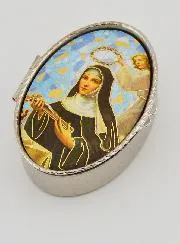 Saint Rita Pill Box