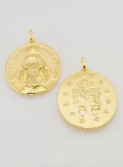 Miraculous Meda 18k Gold Plated – 26mm