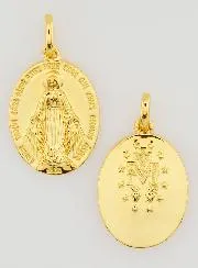 Miraculous Medal with Personalised Engraving – 18mm