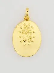 Miraculous Medal with Personalised Engraving – 18mm