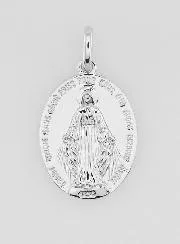 Miraculous Medal with Personalised Engraving – 18mm