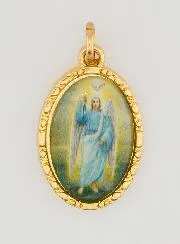Twisted Edge Medal 25mm - Archangel Gabriel