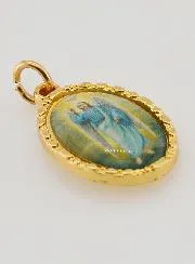 Twisted Edge Medal 25mm - Archangel Gabriel