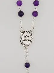 Gemstone Rosary - Amethyst
