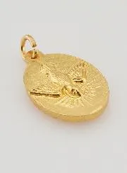 Twisted Edge Medal 25mm - Holy Spirit