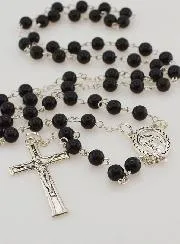 Gemstone Rosary - Black Onyx