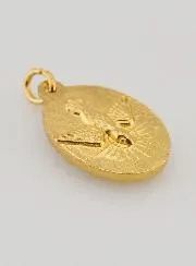 Twisted Edge Medal 25mm - Saint Expeditus