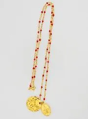 Miraculous Medal on Necklace with Beads