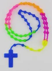 Multicoloured Neon Children's Rosary