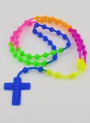 Multicoloured Neon Children's Rosary