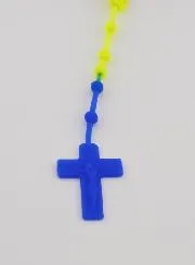 Multicoloured Neon Children's Rosary