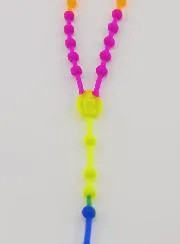 Multicoloured Neon Children's Rosary