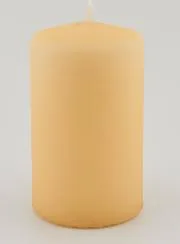 Matt Velvet Tabletop Candle - Cream