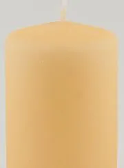 Matt Velvet Tabletop Candle - Cream