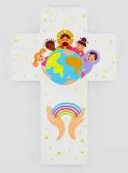 Praise Cross Child - Children of the World