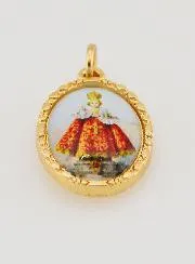 Twisted Edge Medal 25mm – Infant Jesus of Prague
