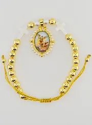 Saint Michael Adjustable Bracelet