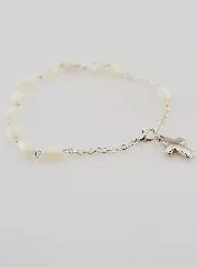 One Decade Bracelet Mother-of-Pearl – Oval Beads